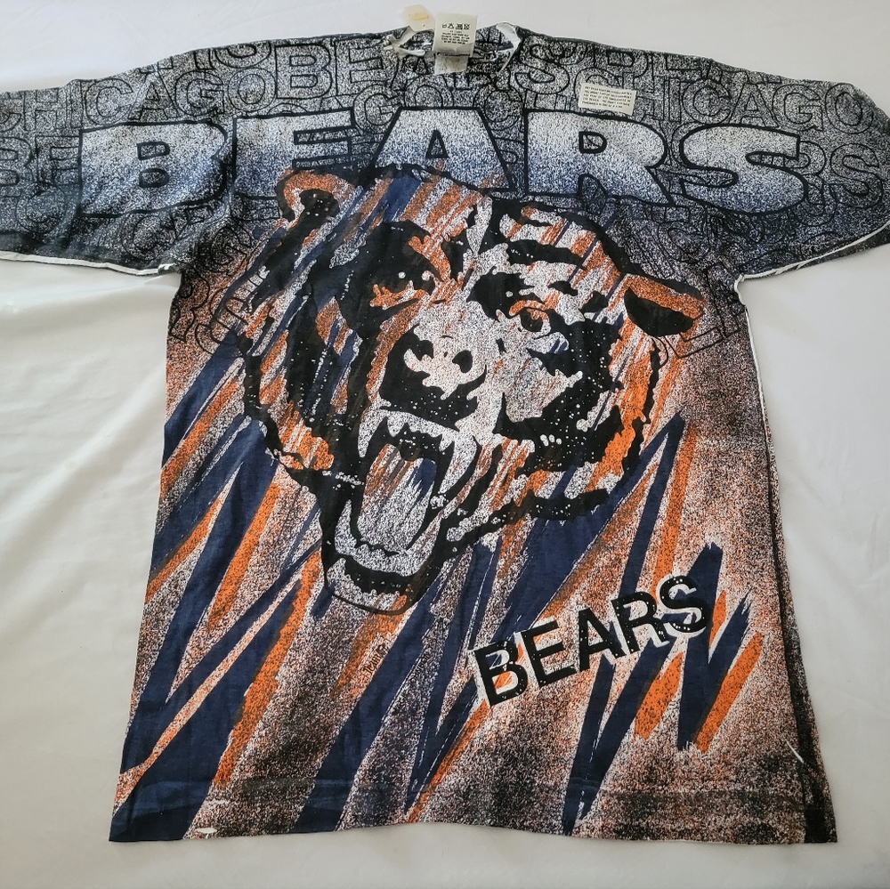 Vintage chicago bears magic Johnson t shirt Deadstock NWT new